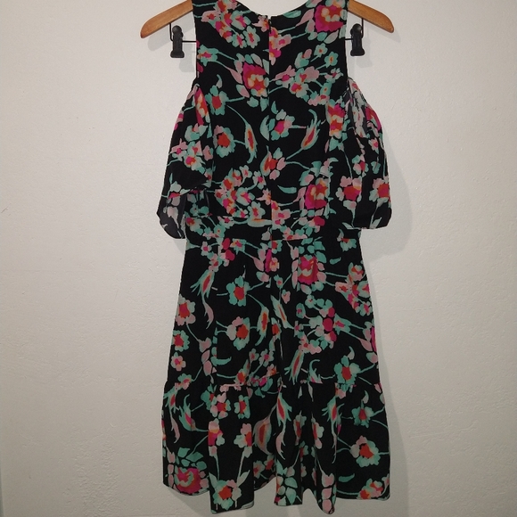 NWT TANYA TAYLOR Shiloh Silk Mosaic Floral Dress - Picture 8 of 9
